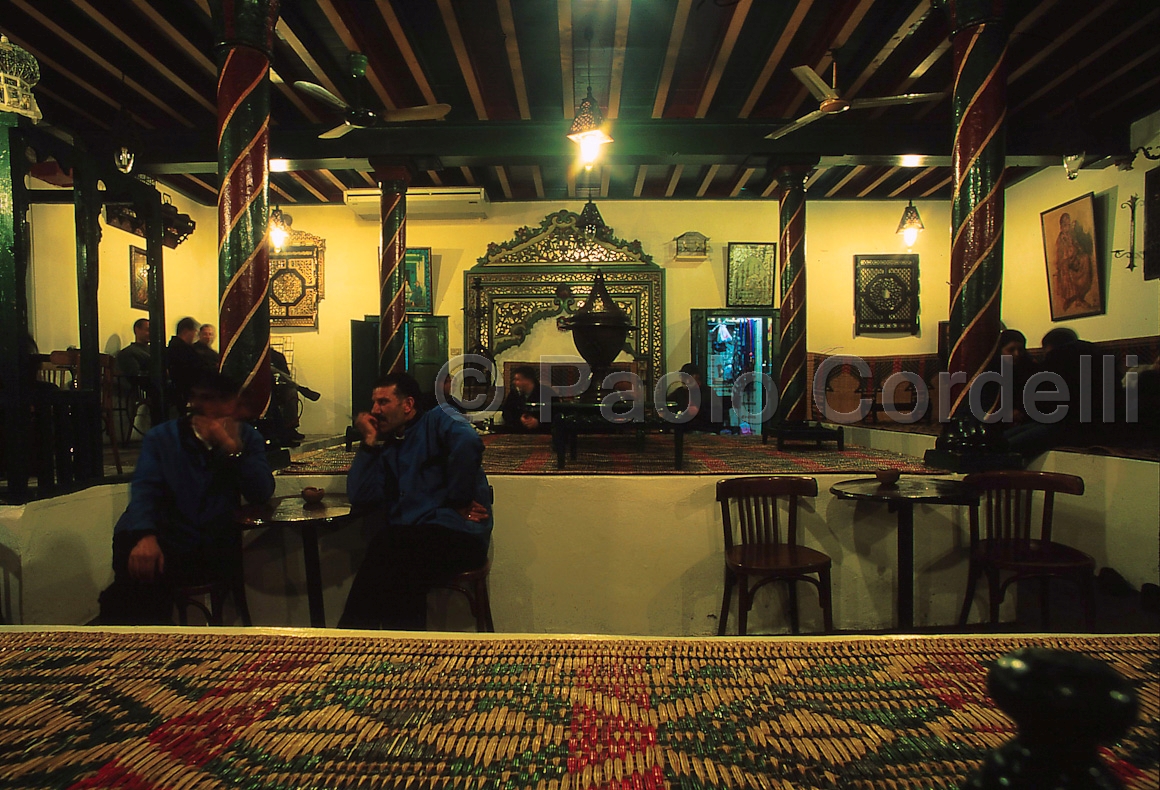 Caf des Nattes, Sidi Bou Said, Tunisia
 (cod:Tunisia 14)